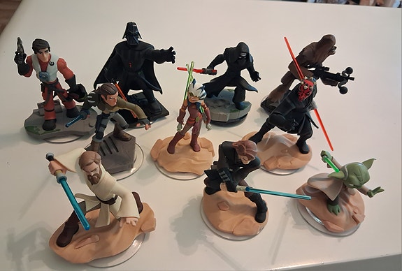 Star Wars hahmot 10 kpl