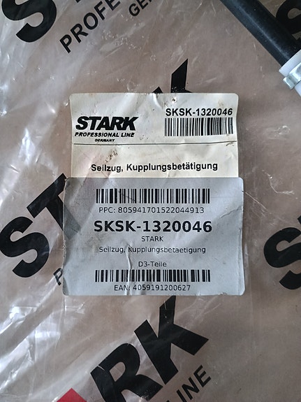 Stark sksk-1320046 berlingo/partner kytkinvaijeri