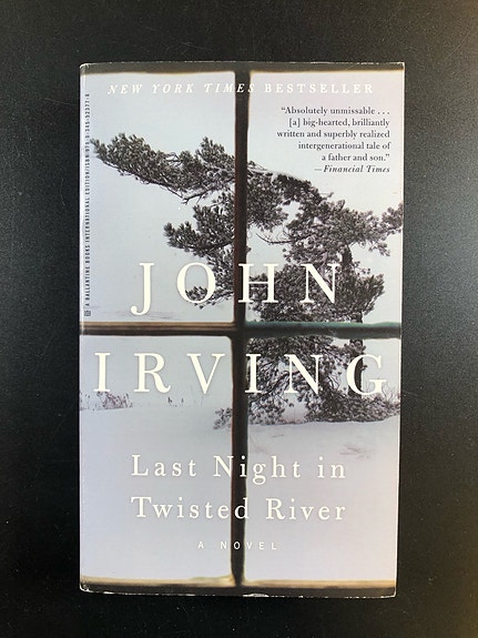 Last Night in Twisted River by John Irving (Book in English)