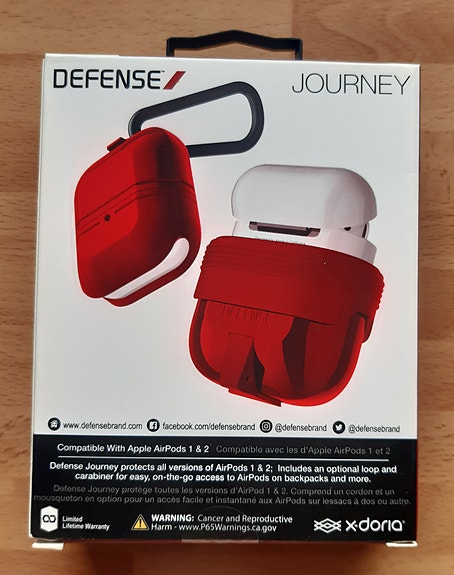 Defense Journey kotelo Apple AirPods 1 & 2