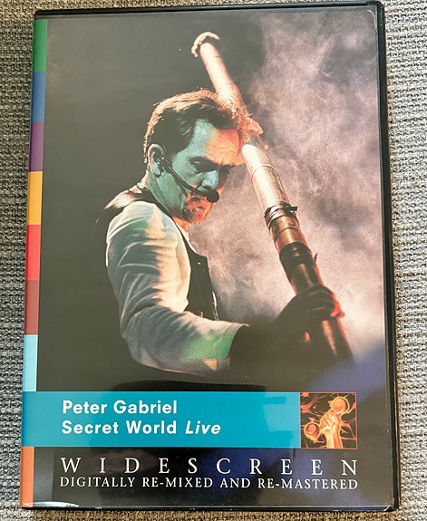 Peter Gabriel Secret World Live DVD