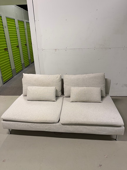 [Varattu] IKEA Söderhamn 3:n istuttava sohva (Gunnared beige), Turku