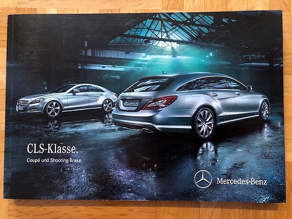 Esite Mercedes CLS W218 C218 vuodelta 2012 / 2013 - 101 SIVUA myös CLS 63 AMG