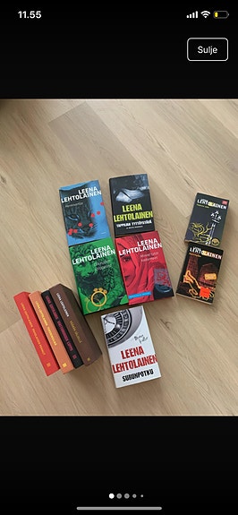 Leena Lehtolaisen kirjoja