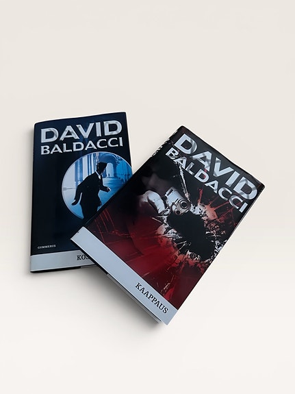 David Baldacci Kaappaus & Koston Enkeli. Sidottu, kovakantinen, kansipaperit