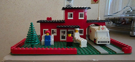 Retro Lego Sairaala