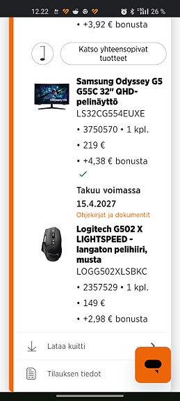 Logitech pelihiiri