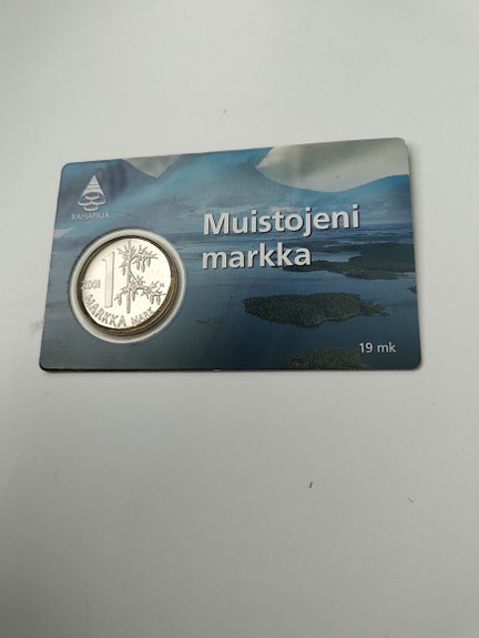 1 Markka 2001 Muistojeni Markka