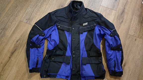 IXS ajotakki XL musta–violetti