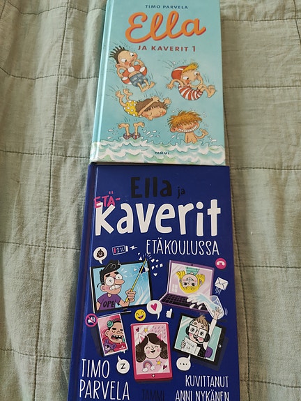 Ella ja kaverit -kirjat 2 kpl