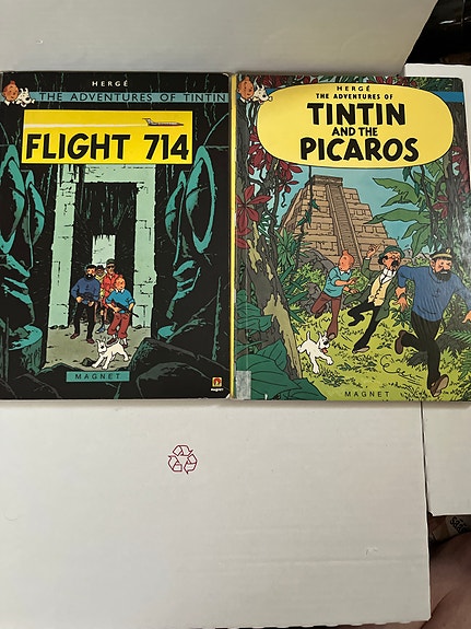 Tintin seikkailut englannin kieliset