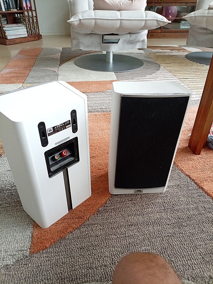 JBL valkoiset kaiuttimet