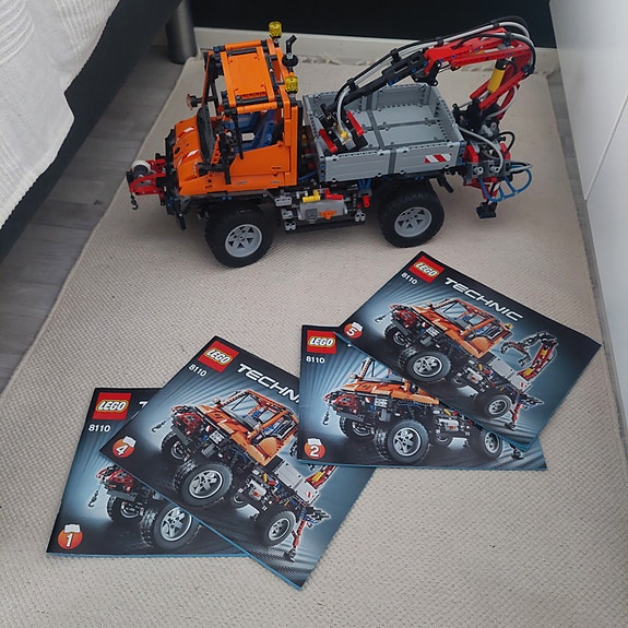 Lego Technic nosturi-auto