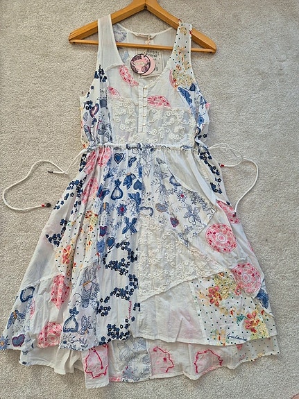 Odd Molly uusi dressy dress ihana kesämekko koko xs mutta vastaa s
