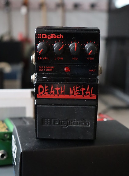 DigiTech Death Metal Distortion pedaali