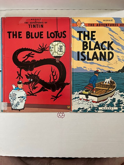 Tintin seikkailut englannin kieliset