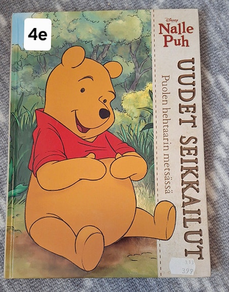Uusi kirja Nalle Puh Uudet seikkailut