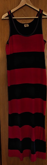 Marimekko vintage yöpaita/puuvillamekko S raidallinen