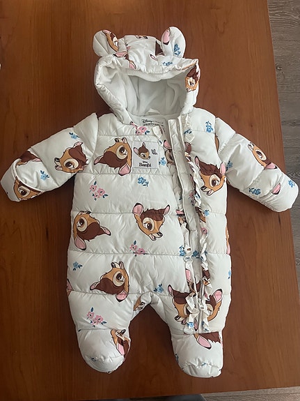 Ihana Disney Bambi toppahaalari koko 56
