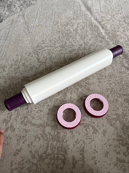 Tupperware kaulin +muotit