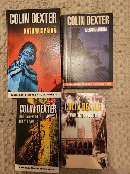 Colin Dexter komisario Morse, 4 kirjaa