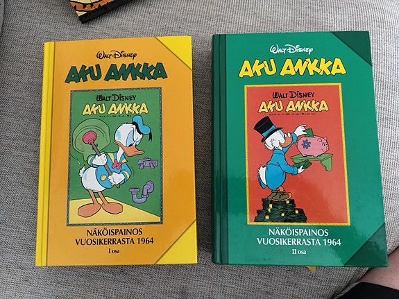 Aku Ankan Näköispainokset vuodelta 1964