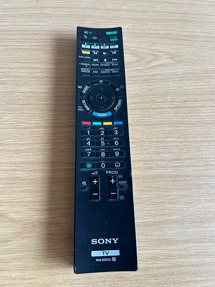 Sony kaukosäädin televisiolle