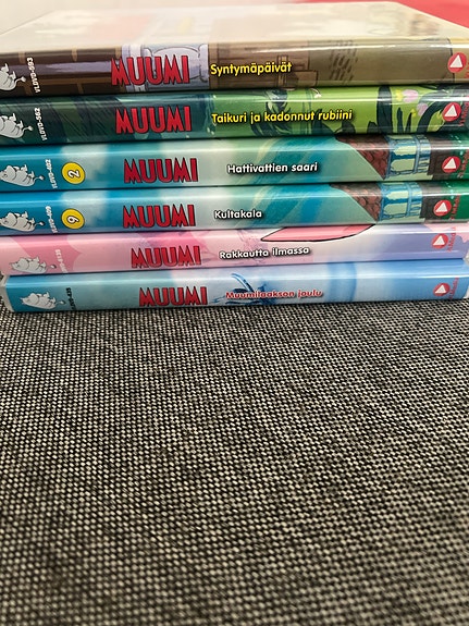 Muumi DVD-elokuvien ja -jaksojen paketti