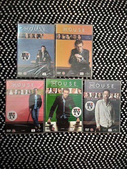 House dvd kaudet 1-5