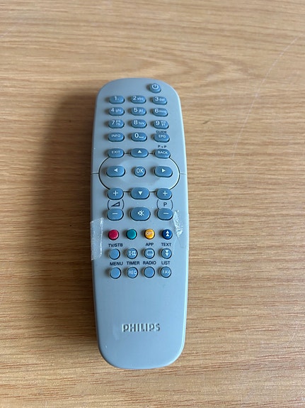 Philips kaukosäädin televisiolle