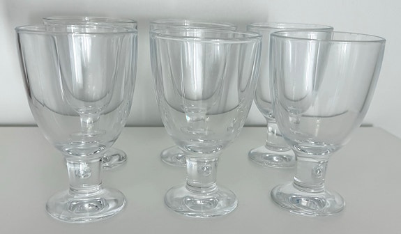 Iittala Arabia Verna 22cl, kirkas, 6 kpl