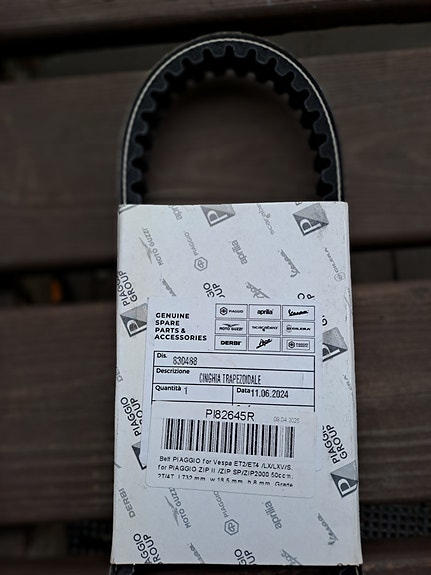 Variaattorin remmi (Vespa/Piaggio)