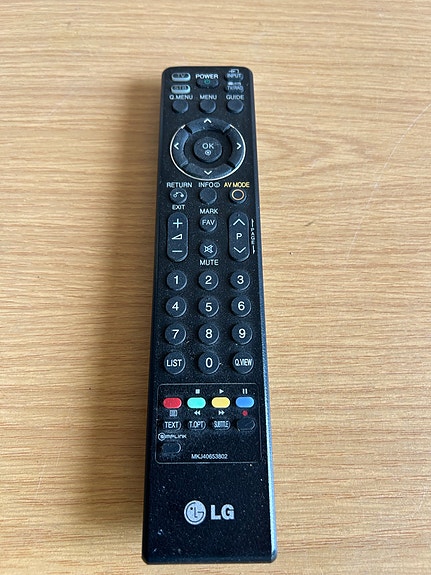 LG kaukosäädin televisiolle