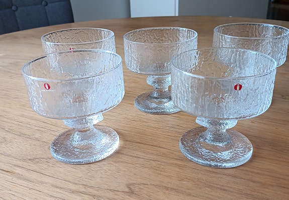 Iittala Senaattori jälkiruokamaljat 5 kpl