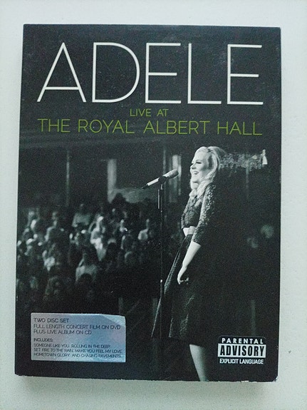 Adele: Live at the Royal Albert Hall dvd ja cd