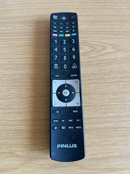 Finlux kaukosäädin televisiolle