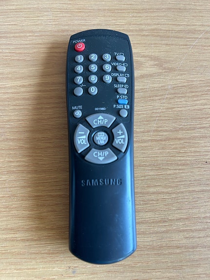 Samsung kaukosäädin televisiolle