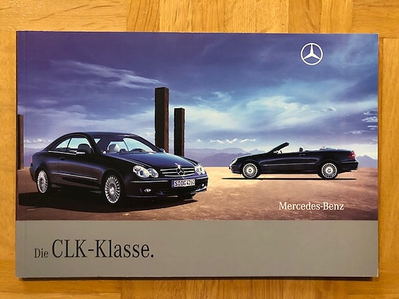 Esite Mercedes CLK Coupe ja Cabriolet C209 A209 2008 / 2009 myös 63 AMG (W209)