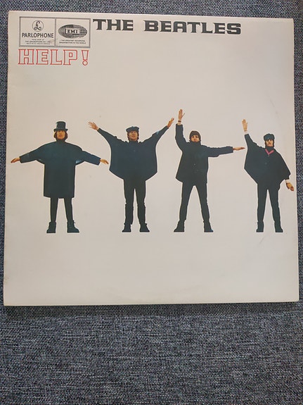 The Beatles Help! LP-vinyyli