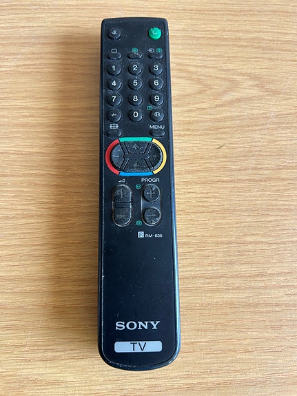 Sony kaukosäädin televisiolle