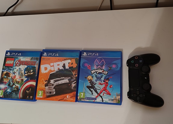 Ps4 pelit ja ohjain