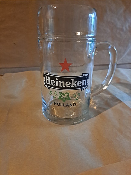 Heineken olut tuoppi, olut lasi 1L