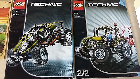 Lego technic 8284 ohjekirjat