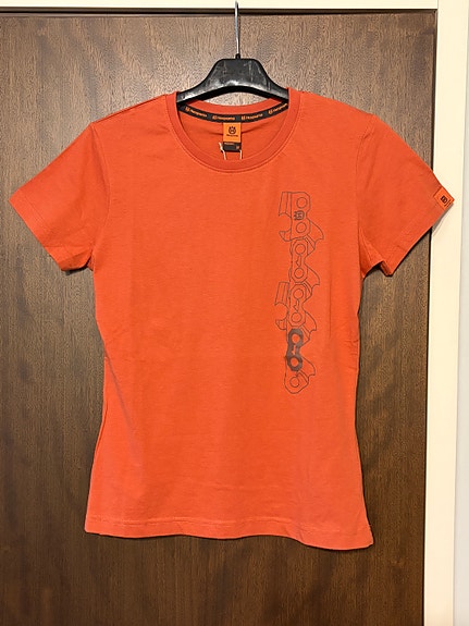 Husqvarna T-paita Väri Bronze Orange koko M Naisille