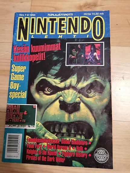 Nintendo - lehti 7-8/1994