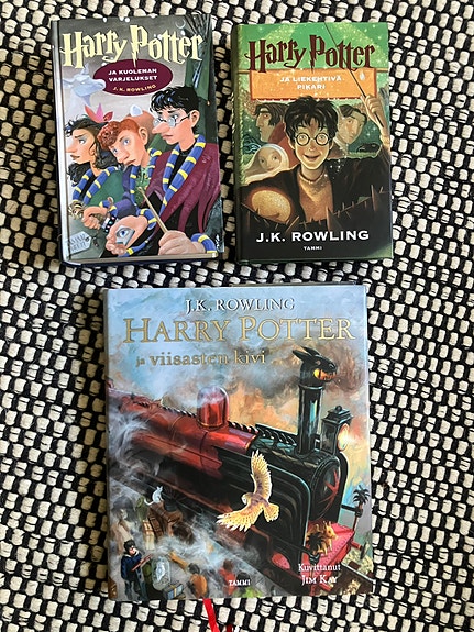 Harry potter kirjat 4kpl