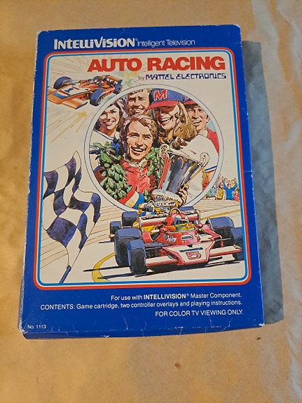 Intellivision Auto Racing peli