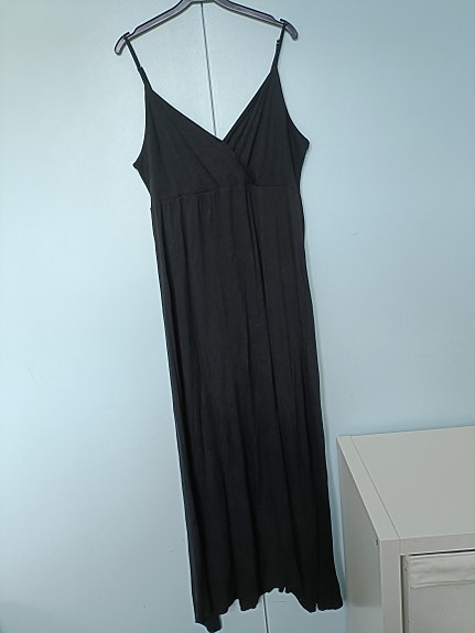 Lindex musta maximekko L