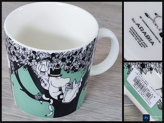 Arabia muki 0,4 l uusi Muumi-pappa