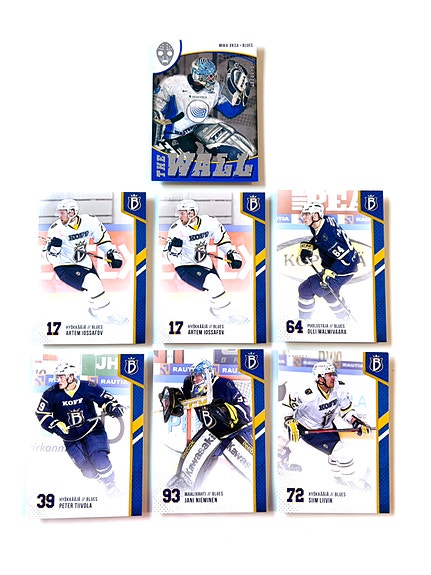 Espoon blues 6 kortin setti 2014-15